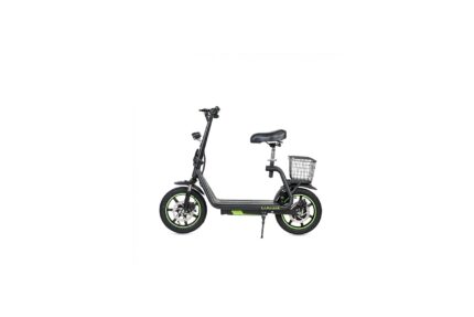 Draisienne électrique COGGIA avec panier 500 watts pliable