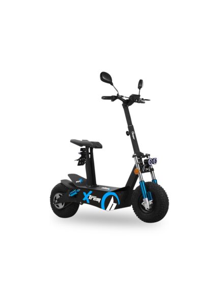 Patinette EEC homologuée route Pneus cross 4000 watts 20 Ah trottinette cross électrique tout terrain